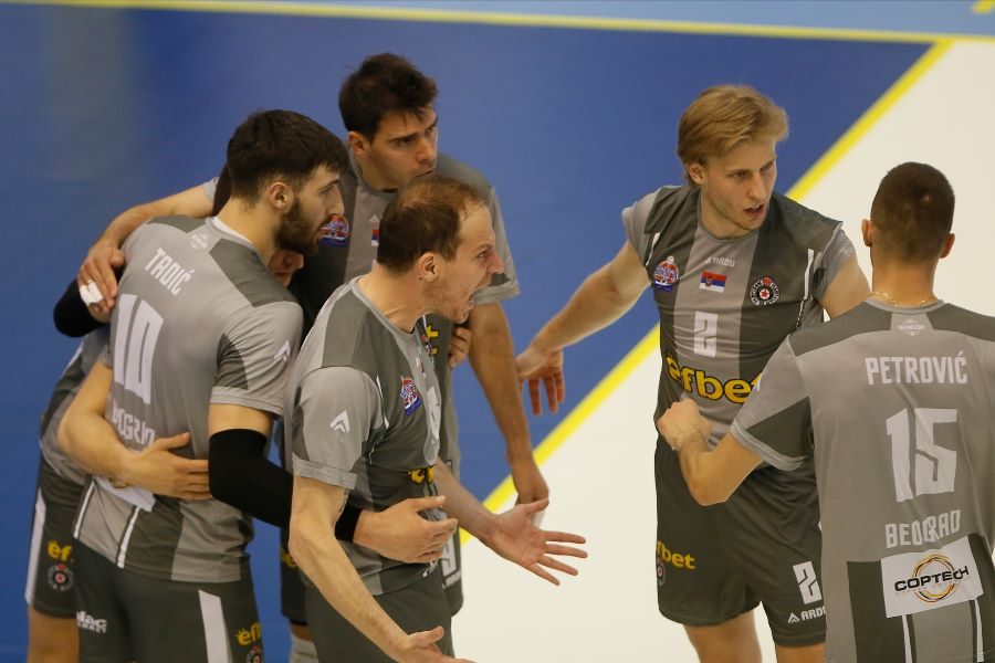 TRIPLA KRUNA Odbojkaši Partizana 12. put postali šampioni države