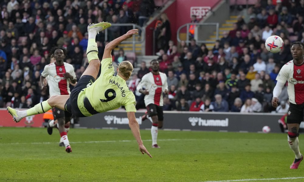 PREMIJER LIGA Siti nastavlja poteru, Haland prelepim golom još jednom zadivio svet! (VIDEO)