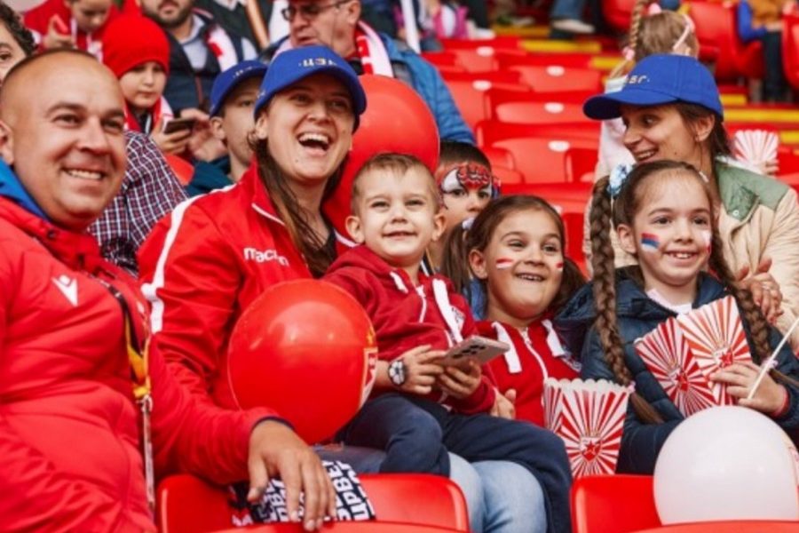 AKCIJA Dolazak mališana na stadion Crvene zvezde pun pogodak