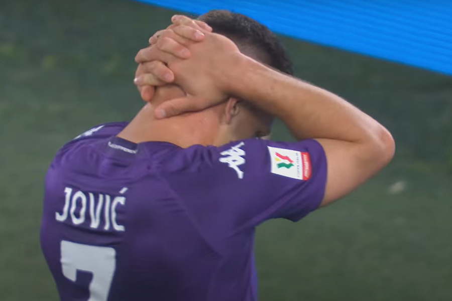 SLOMLJEN Jović zaplakao posle finala Kupa Italije! „Mrtav sam…“ (VIDEO)