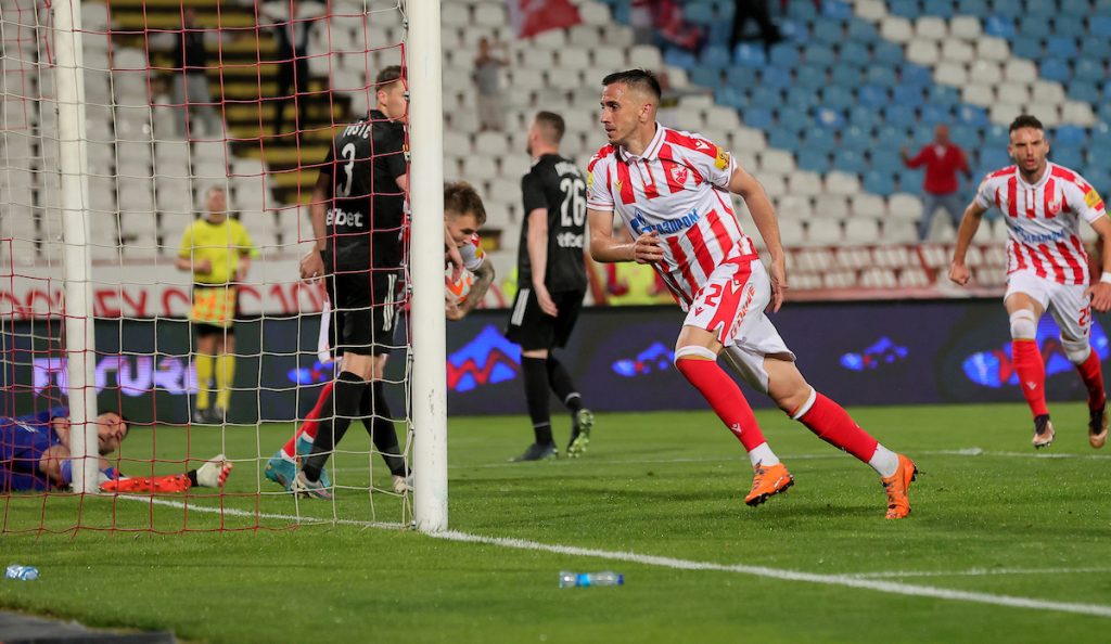 ZVEZDA SE BRZO VRATILA U IGRU Kangva u trepavicu pogodio Pešića, a ovaj gol (VIDEO)
