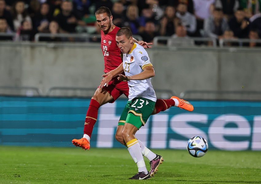 PROJEKTIL SPREČIO BRUKU Lazović u 96. minutu doneo Srbiji bod protiv Bugarske (VIDEO)