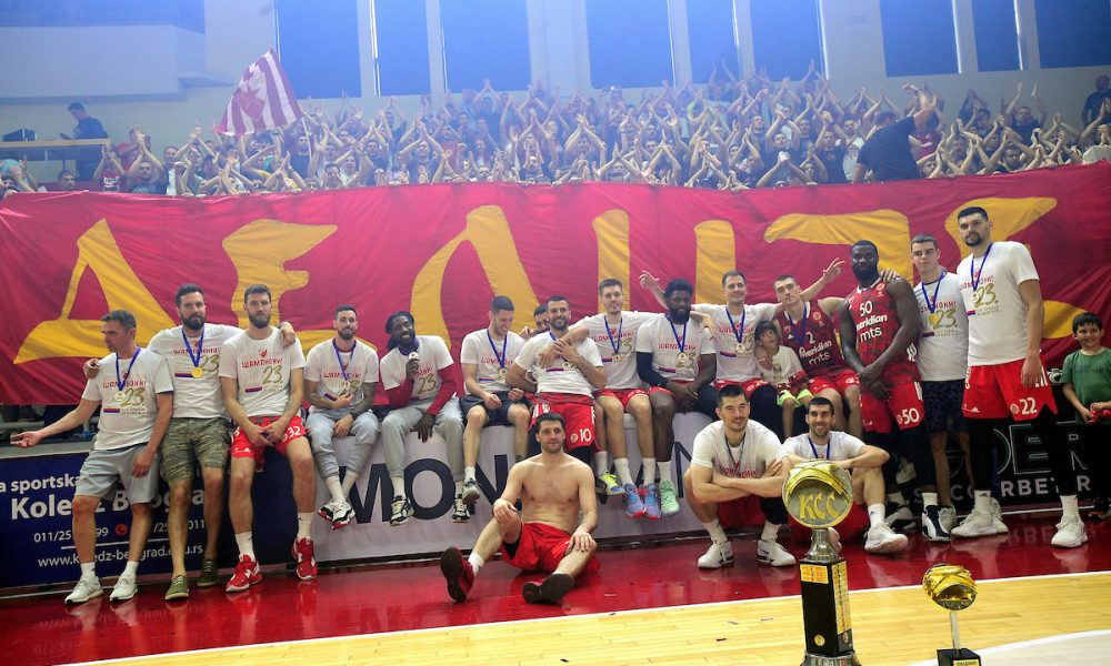 SLAVLJE U ŽELEZNIKU Zvezda osmi put šampion Srbije! Nova glavobolja pred Partizan… (VIDEO)