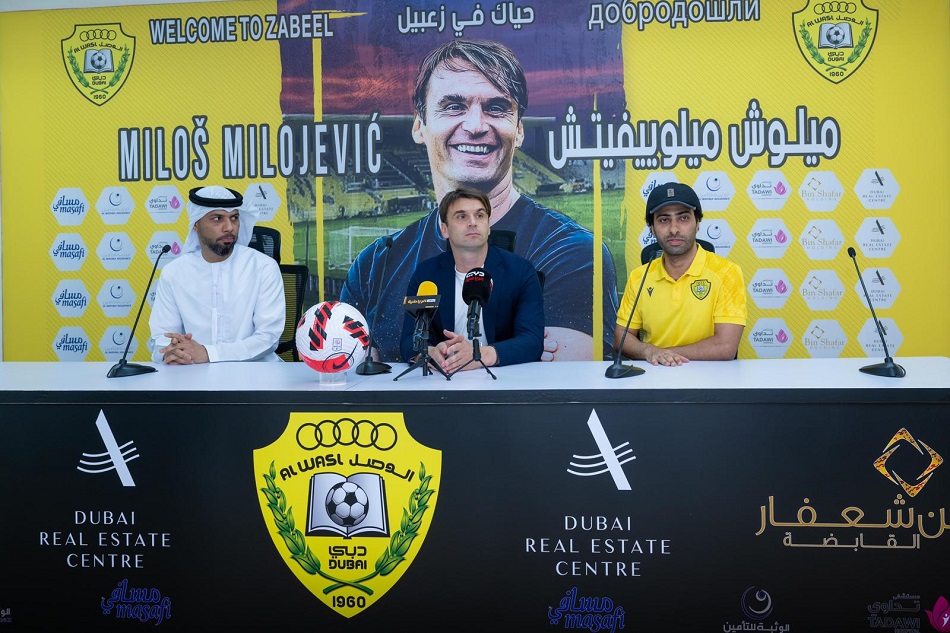 SLEDI NOVA PRIČA Milojević promovisan u Dubaiju! Vizija za uspehe sa Al Vasalom (FOTO)