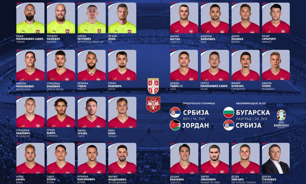 SELEKTOR SAOPŠTIO SPISAK Nema dva napadača, ali su spremne zamene za Bugarsku! Trio se vratio u ekipu