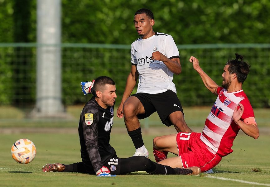 ZABLISTAO NOVAJLIJA Severina dvostruki strelac u pobedi Partizana
