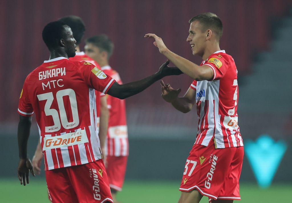 RUTINA ŠAMPIONA Zvezda petardom ispratila i Vojvodinu! Kraso pakovao i pogađao (VIDEO)