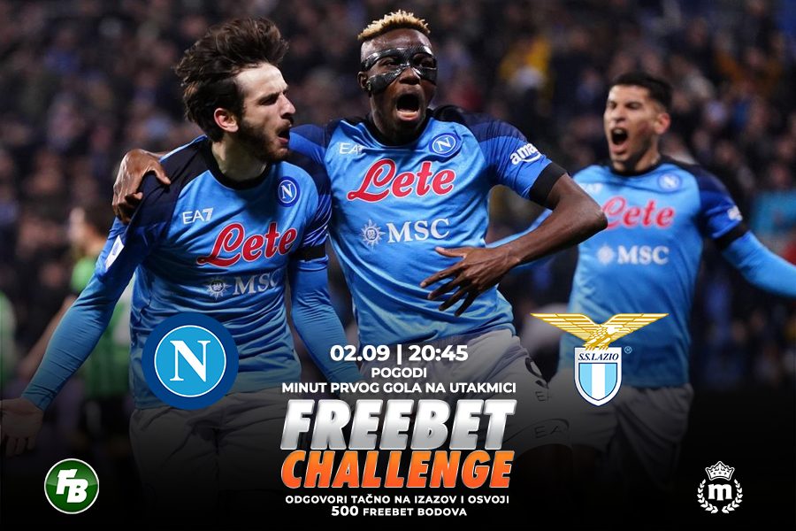 IGRE Pogodi minut prvog gola na meču Napoli – Lacio