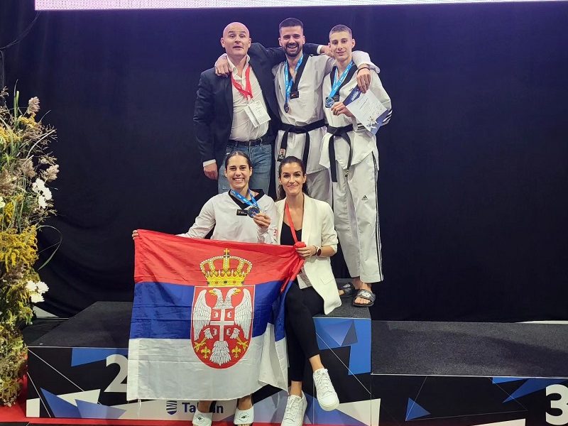 VELIKI USPEH Srbiji osam medalja na EP u tekvondou! Ela Marić osvojila dva odličja