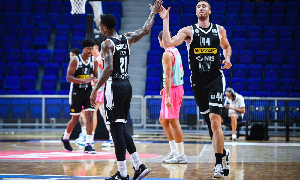 PRVA ZVANIČNA UTAKMICA Partizan se mučio sa hrabrim klincima Mege! Pobeda za prolaz u polufinale, uz signal za oprez (VIDEO)