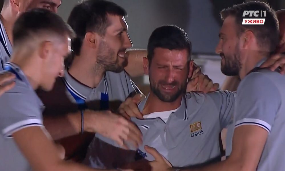 LEGENDO NAD LEGENDAMA Čim je video svoj narod, Novak se odmah rasplakao! Nigde nije kao kod kuće (VIDEO)