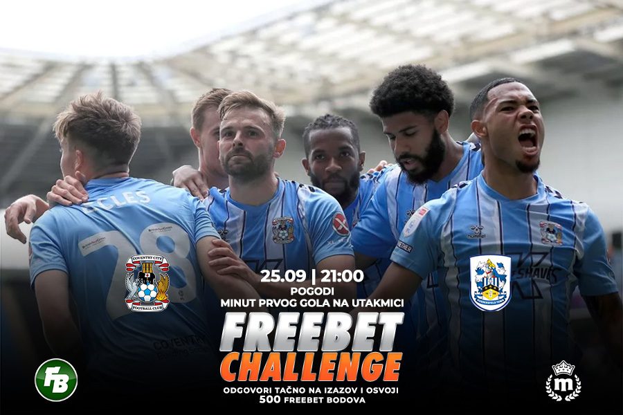 IGRE Pogodi minut prvog gola na meču Koventri – Hadersfild