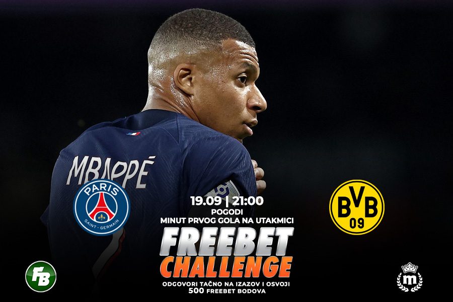 IGRE Pogodi minut prvog gola na meču PSŽ – Borusija Dortmund