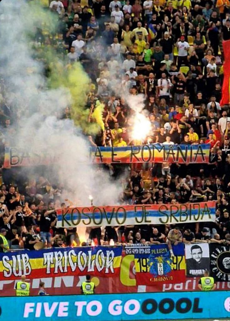 UEFA pokrenula istragu protiv Rumunije zbog transparenta na utakmici protiv tzv. Kosova