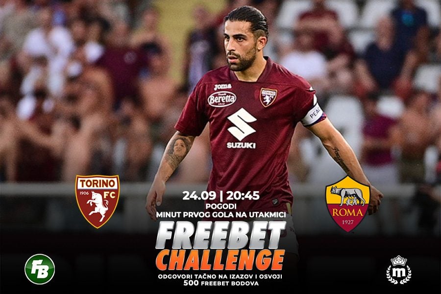 IGRE Pogodi minut prvog gola na meču Torino – Roma