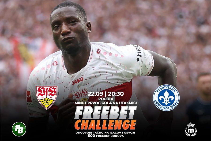 IGRE Pogodi minut prvog gola na meču Štutgart – Darmštat