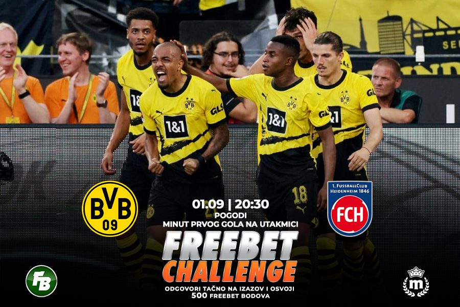 IGRA Pogodi minut prvog gola na meču Borusija Dortmund – Hajdenhajm