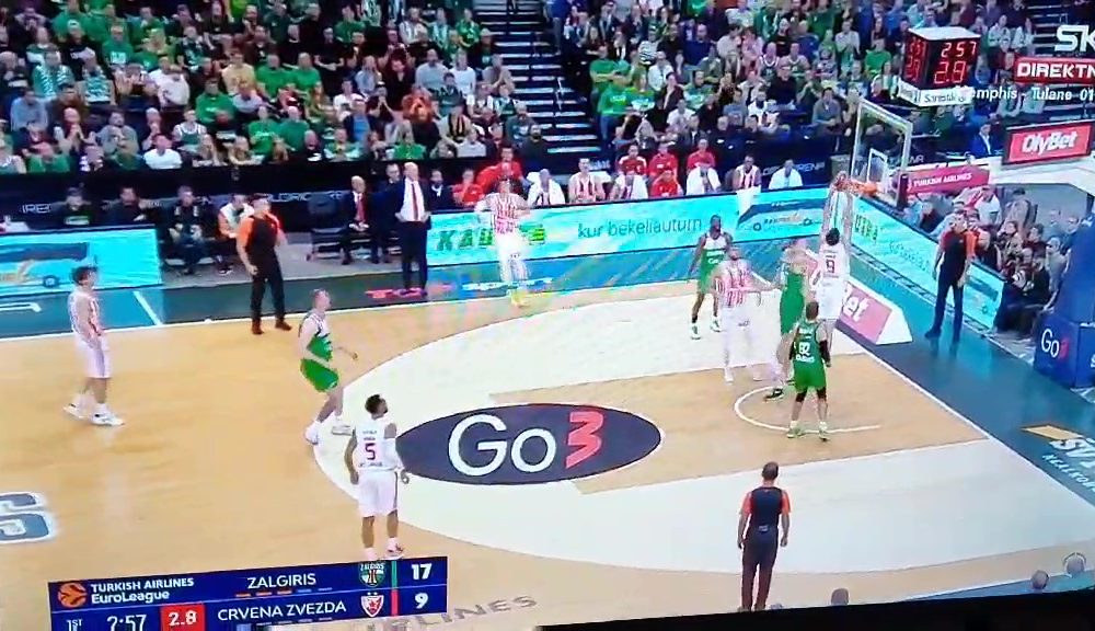 KAKAV PREOKRET Zvezda očajno počela, ali završila četvrtinu sa vođstvom (VIDEO)