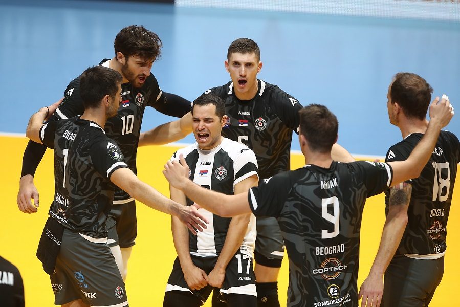 Odbojkaši Partizana pobedom počeli kvalifikacije za Ligu šampiona