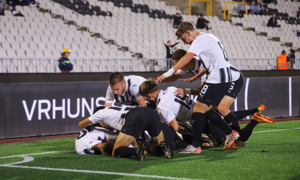 PARTIZANOVA DECA IGRAJU KAO MATORI Crno-beli demolirali Rumune, nek se spremi Šerif!