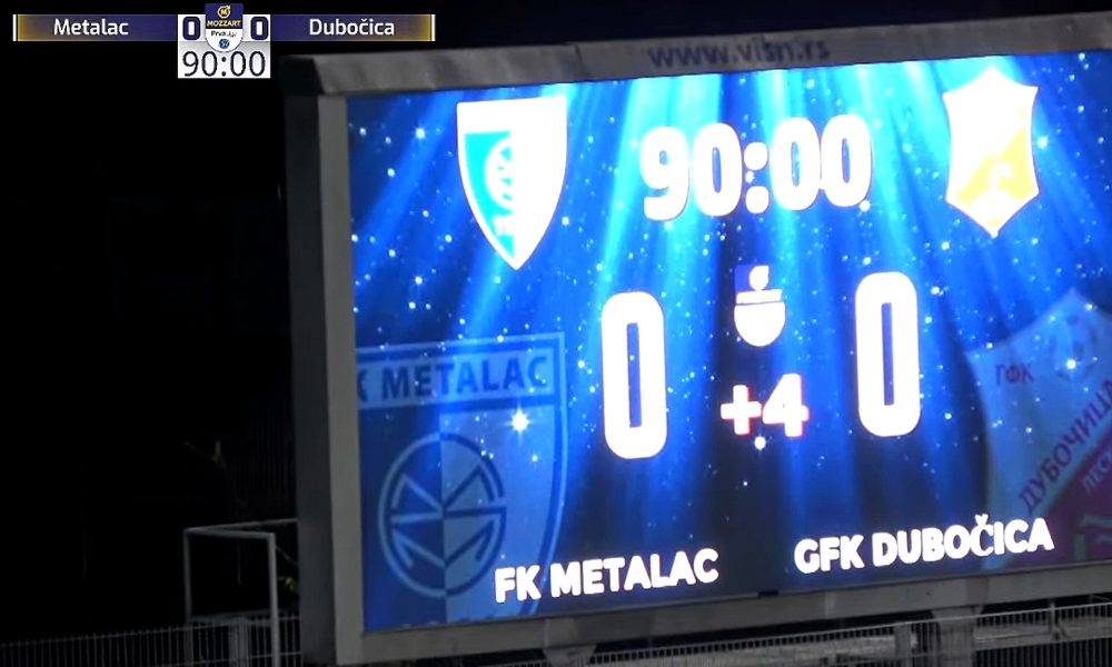 „ŠOK TERAPIJA“ NIJE USPELA Metalac produbio agoniju, Knežević doneo bod Dubočici