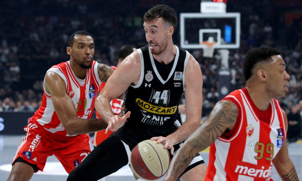 „GROBARI“ U EKSTAZI Partizan dobio Zvezdu drugi put u četiri dana! Kaminski pokazao umeće u punoj „Areni“! (VIDEO)