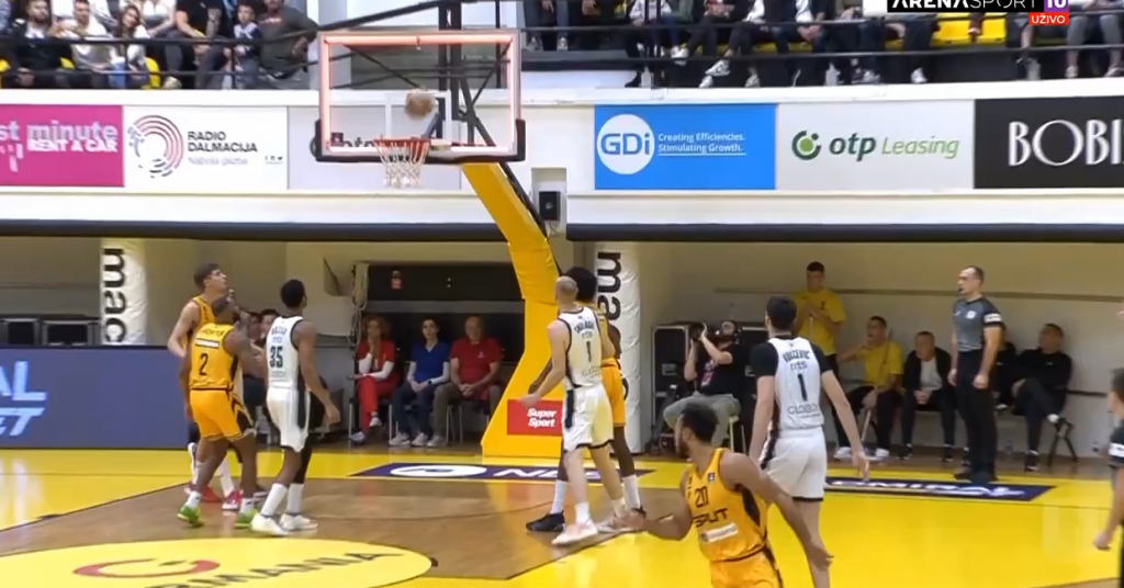 PARTIZAN SIGURAN U SPLITU Trojka Vukćevića uz zvuk sirene za lepo vođstvo (VIDEO)