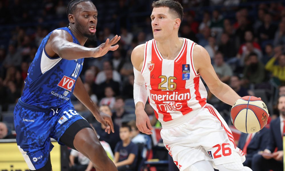 DERBI KOLA PRIPAO ZVEZDI Borbena Budućnost pala u Beogradu – Nedović i Teodosić pravi kada je najpotrebnije (VIDEO)
