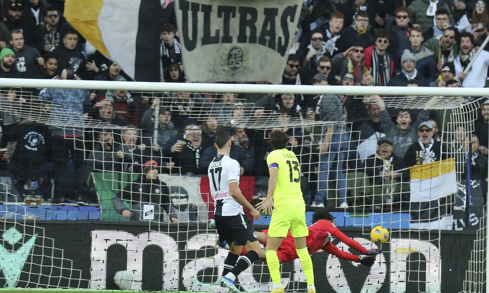 SERIJA A Udineze prokockao dva gola prednosti! Samardžić utakmicu proveo na klupi