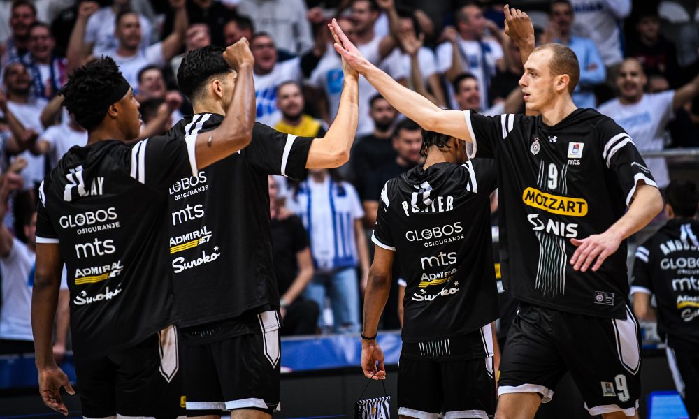 UŽASNE VESTI Povreda DVOJICE igrača Partizana u Zadru! Neverovatno je koliko crno-beli nemaju sreće (VIDEO)