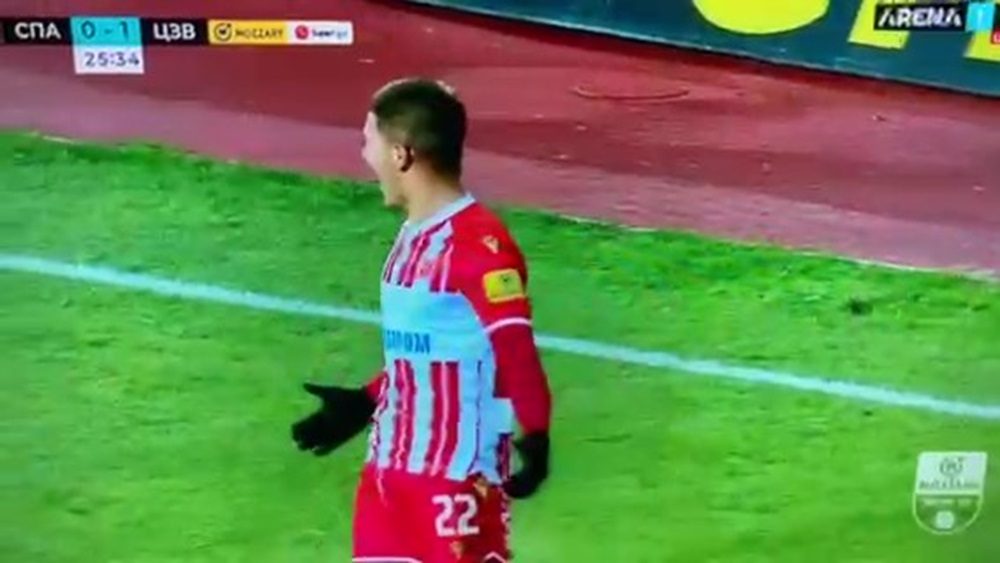 MIJATOVIĆ NAČEO MREŽU SPARTAKA Talentovani napadač pogodio posle asistencije Nedeljkovića (VIDEO)
