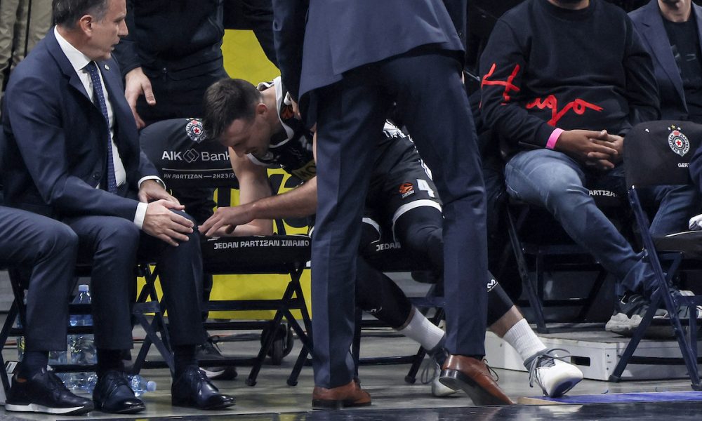 UŽASNE VESTI ZA PARTIZAN Avramović doživeo tešku povredu! Očekuje ga duga pauza (FOTO)