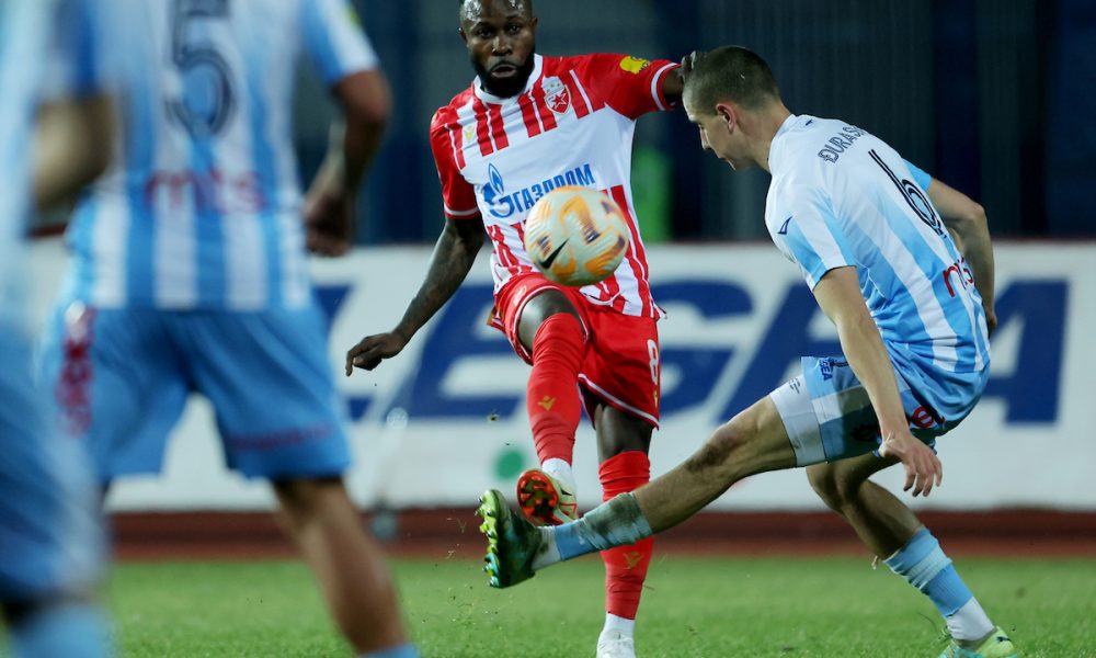 POLUVREME Zvezda ima 1:0 u Subotici, Mijatović pogodio za vođstvo na pauzi (VIDEO)