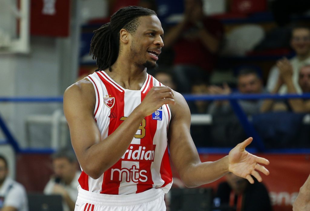 DEBITANT Zvezdaši su videli Gilespija na delu! Možda nije dao koš, ali je imao lepu „rampu“ (VIDEO)