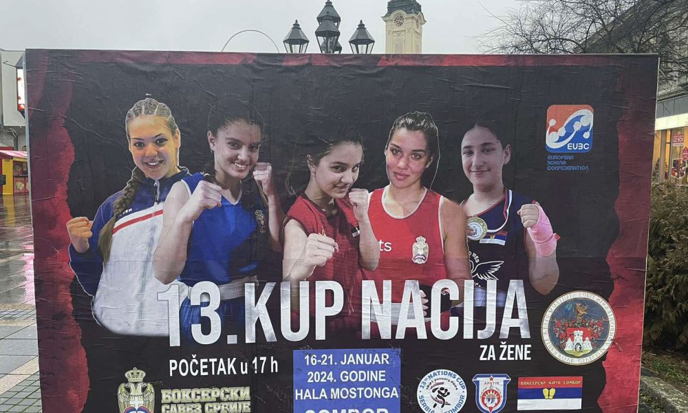 Sombor u znaku 13. Kupa nacija u boksu za žene