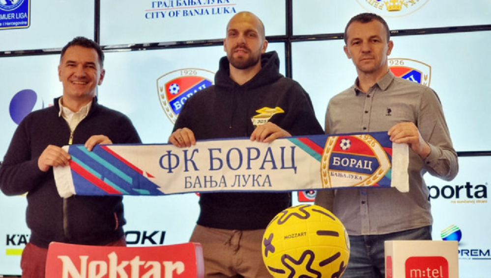 POTVRĐENO PISANJE MAXBET SPORTA Milošević: Došao sam zbog titule u Borac!