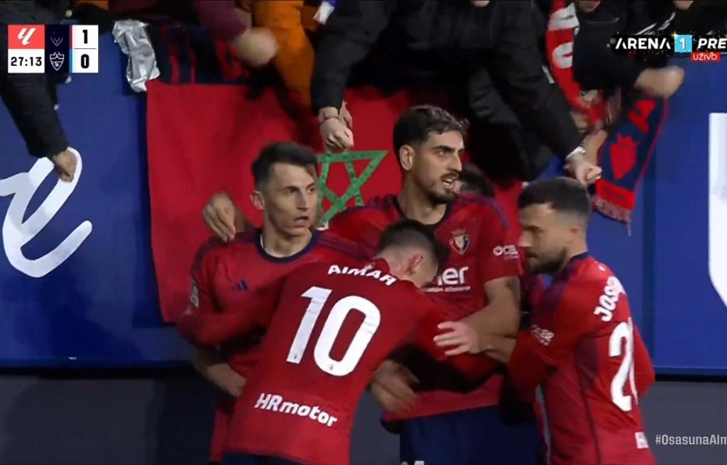 LA LIGA Nova nemoć Almerije! Partizanov zaboravljeni sin na terenu posle dva meseca! Izazvao je sudar, pa meč završio kao da je plivač (FOTO)