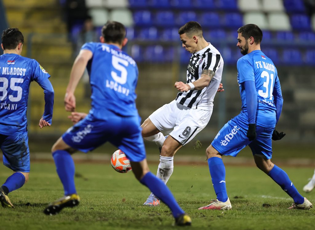 POMEREN MEČ PARTIZANA Crno-beli u subotu protiv Lučana u drugom terminu