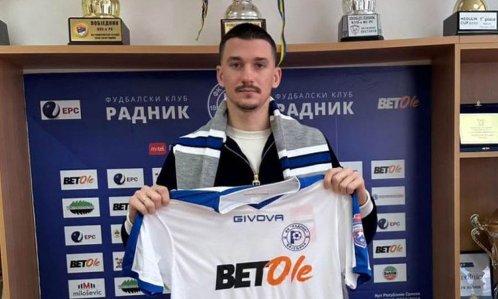 NAPUSTIO LAZAREVAC Bivši defanzivac Partizana u Bijeljini!