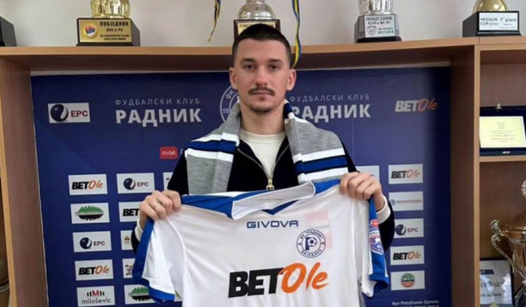 NAPUSTIO LAZAREVAC Bivši defanzivac Partizana u Bijeljini!