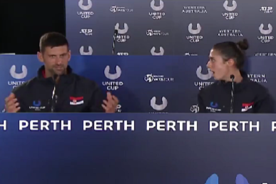 ŠTA REČE, NOLE? Đoković progovorio na kineskom, a Olgina reakcija je tek totalni hit (VIDEO)