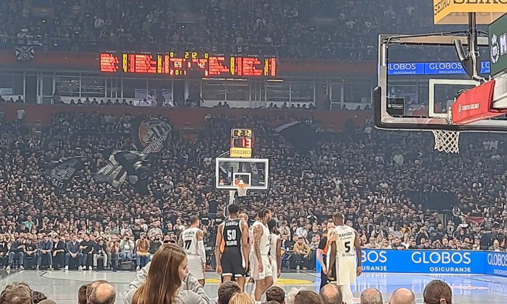 FRKA KAD JOJ NIJE VREME Umalo došlo do tuče između igrača Partizana i Asvela! (VIDEO)