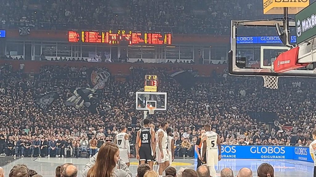 FRKA KAD JOJ NIJE VREME Umalo došlo do tuče između igrača Partizana i Asvela! (VIDEO)