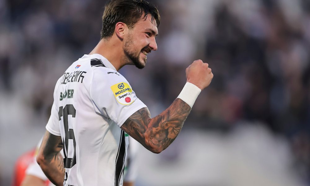 ZA MIRNO POLUVREME Kovačević se upisao u strelce na debiju i duplirao vođstvo Partizana (VIDEO)