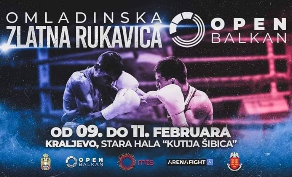 U kraljevačkoj “Kutiji šibica“ za omladinsku zlatnu rukavicu – nastavak OPEN BALKAN serije