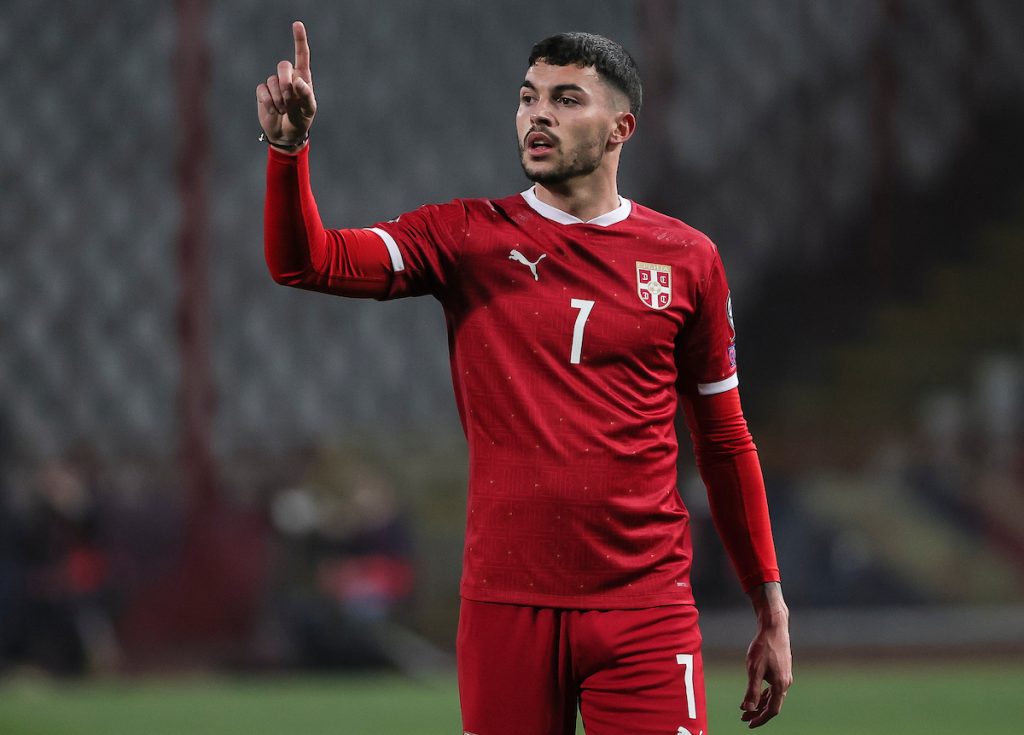 NAJAVA ILI..? Nemanja Radonjić na stadionu „Rajko Mitić“! (FOTO)