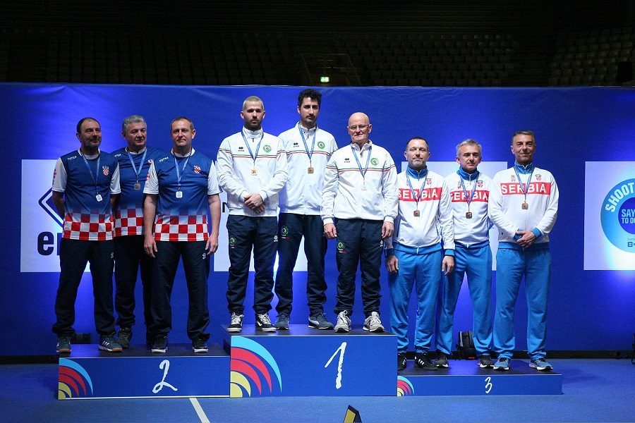 EP U STRELIČARSTVU Istorijski uspeh! Srbija osvojila dve bronzane medalje u Varaždinu