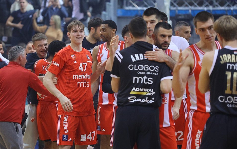 SREBRO NE SIJA KAO ZLATO Samo jedan igrač Partizana nije skinuo medalju (VIDEO)