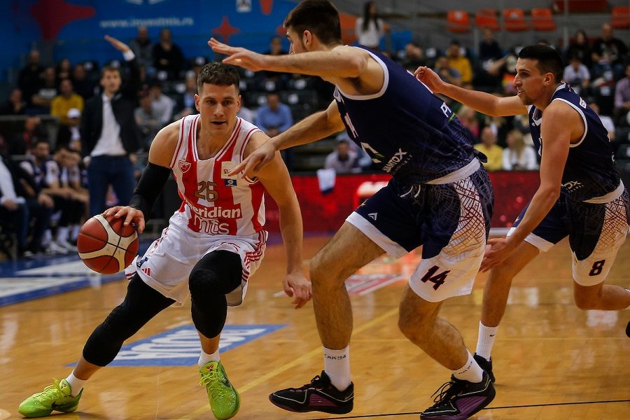 ZVEZDA JE PRVI FINALISTA Crveno-beli rutinski odradili posao, Čačak 94 nije imao snage za novo čudo (VIDEO)