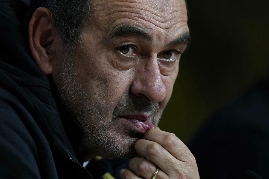 Pojavio se beli dim: Sari se vratio na klupu Lacija (VIDEO)